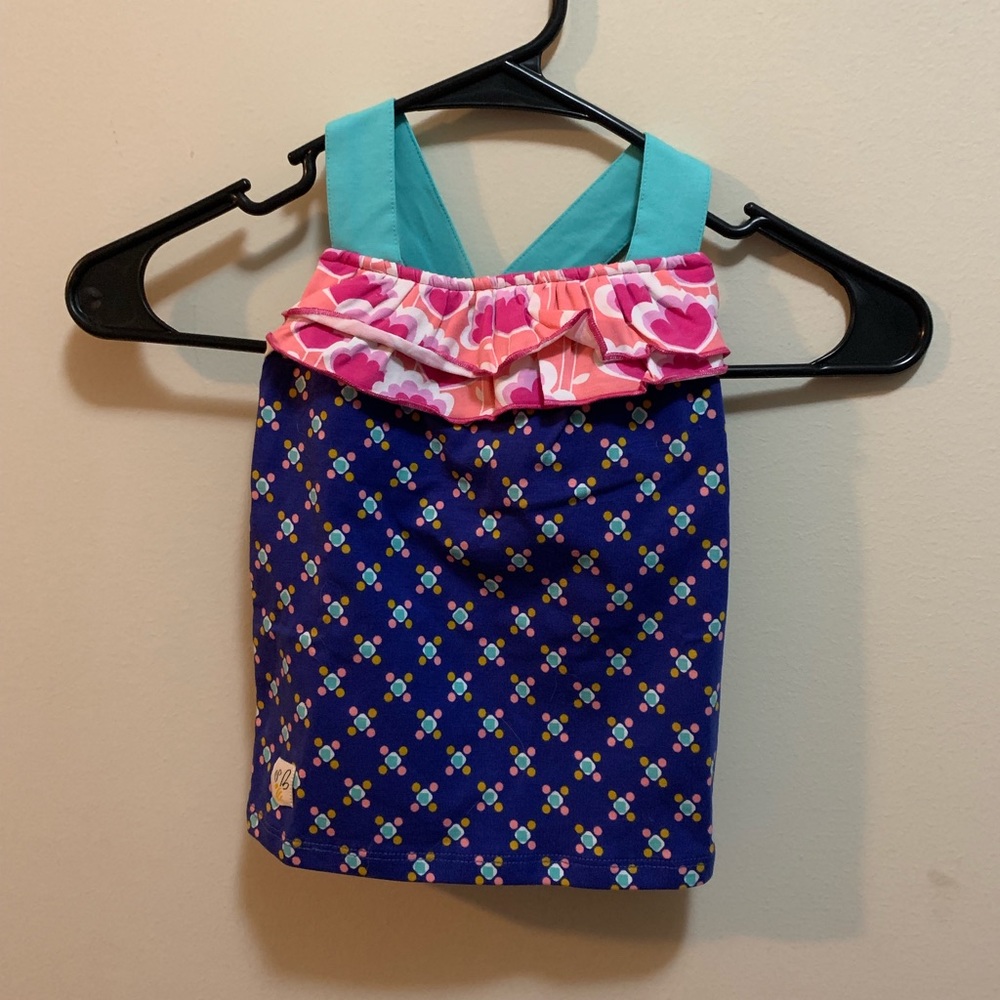 Wildflowers clothing - Postcard tank - 2t